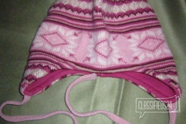 Кепка флисовая + шапочка шерсть на весну на 4-6лет в городе Люберцы, фото 3, стоимость: 350 руб.