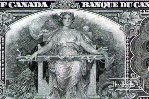 1 доллар 1937г Канада в городе Тихорецк, фото 2, Банкноты