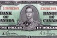 1 доллар 1937г Канада в городе Тихорецк, фото 1, Краснодарский край