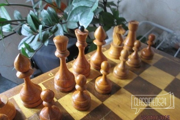 Шахматы деревянные большие, доска 45см, СССР в городе Москва, фото 2, Московская область
