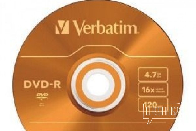 DVD-R диски verbatim 4.7GB 16xslimcolor упак. Х5шт в городе Чебоксары, фото 4, Чувашия