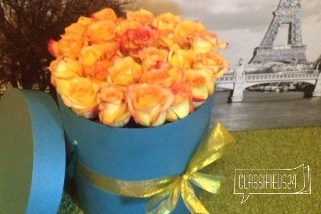 Цветы в шляпных коробках, букеты, подушки антистре в городе Пермь, фото 1, телефон продавца: +7 (919) 462-54-96