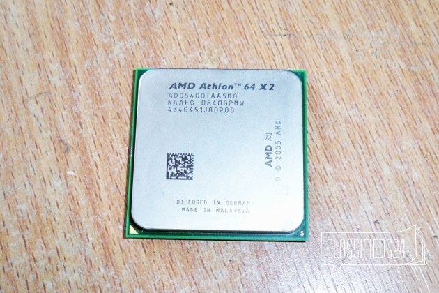 AMD Athlon 64 X2 5400+ 2.8Ghz x 2 (AM2) для пк в городе Уссурийск, фото 1, стоимость: 1 400 руб.
