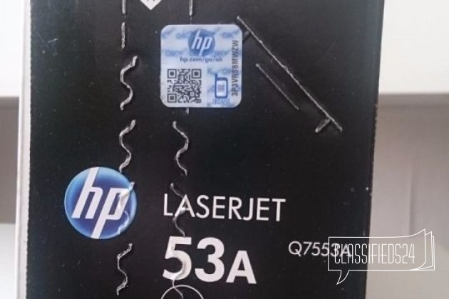 HP LaserJet 53A (Q7553a) black Noir (оригинальный) в городе Барнаул, фото 2, Картриджи, тонеры