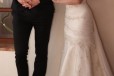 Аренда. Свадебное платье c ручной вышивкой на S, M в городе Владимир, фото 1, Владимирская область