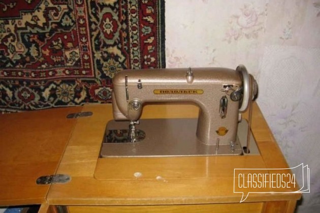 Швейная машинка Подольск с ножной педалью в городе Новосибирск, фото 1, телефон продавца: +7 (983) 121-17-93