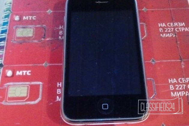 Apple iPhone 3 8GB в городе Брянск, фото 1, стоимость: 3 500 руб.
