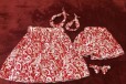 Комплект одежды мама дочка и бантик для папы в городе Краснодар, фото 1, Краснодарский край
