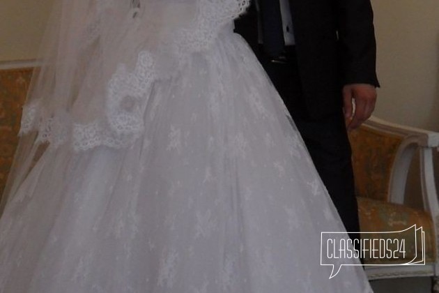 Свадебное платье и аксессуары в городе Тамбов, фото 2, телефон продавца: +7 (915) 665-43-84