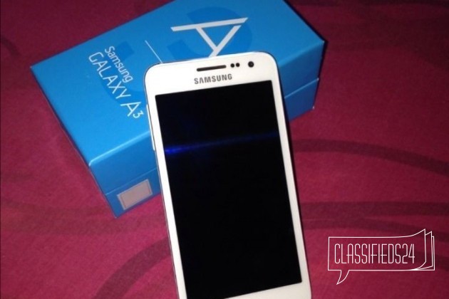 Продам Samsung galaxy A3 в городе Магадан, фото 1, Мобильные телефоны