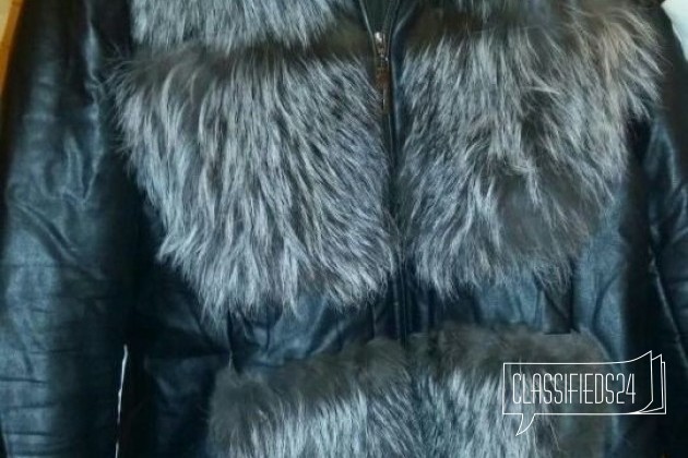 Кожанная куртка с мехом в городе Киров, фото 1, стоимость: 4 000 руб.