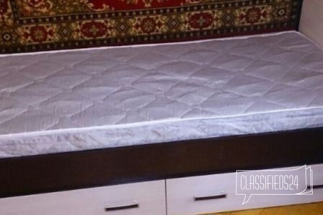 Кровать Односпальная С Матрасом Цена И Фото