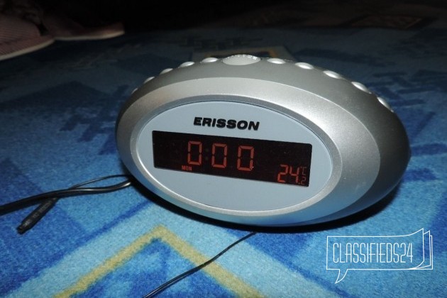 Радио-часы erisson RC-1202 в городе Барнаул, фото 2, Алтайский край