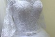 Новое свадебное платье рукав 3/4 в городе Оренбург, фото 1, Оренбургская область
