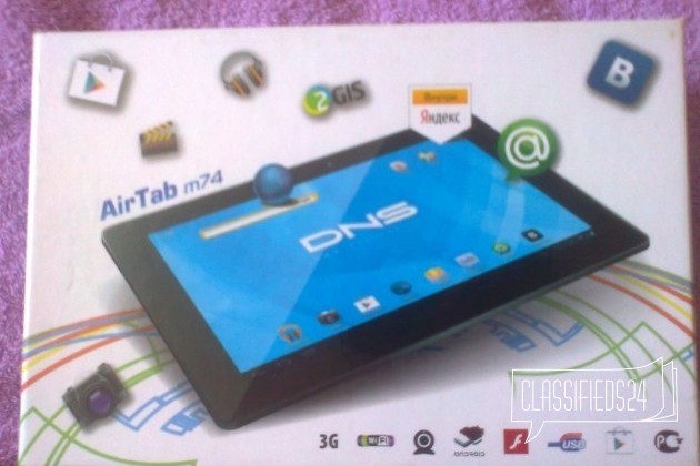 Продам планшет DNS Air Tab m 74 в городе Хабаровск, фото 2, телефон продавца: +7 (914) 548-36-35
