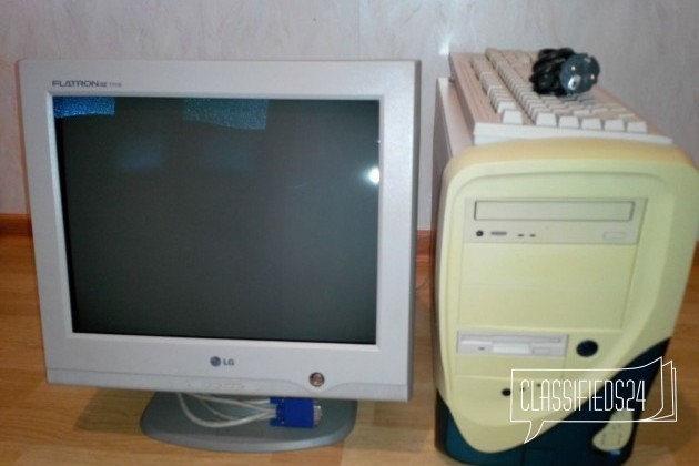 Компьютер с монитором 17 в городе Екатеринбург, фото 1, стоимость: 1 800 руб.