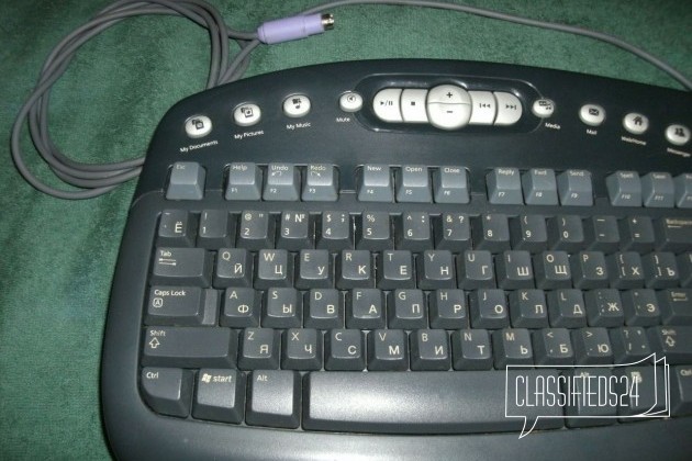 Клавиатура чёрная Depo PS/2 мульти в городе Санкт-Петербург, фото 2, стоимость: 350 руб.
