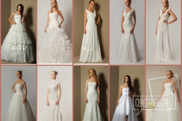 Более 100 Новых Свадебных платьев р.38-58 и Шубки в городе Краснодар, фото 2, стоимость: 1 500 руб.