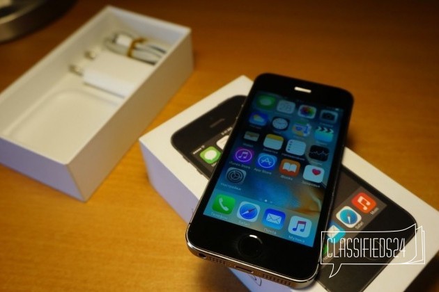 iPhone 5S Space Grey 16GB в хорошем состоянии в городе Йошкар-Ола, фото 1, телефон продавца: +7 (917) 710-29-78