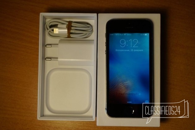iPhone 5S Space Grey 16GB в хорошем состоянии в городе Йошкар-Ола, фото 5, телефон продавца: +7 (917) 710-29-78