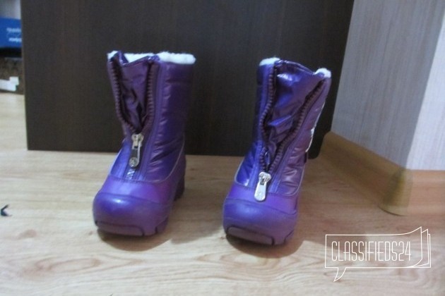 Продам зимние сапожки для девочки в городе Хабаровск, фото 2, Хабаровский край