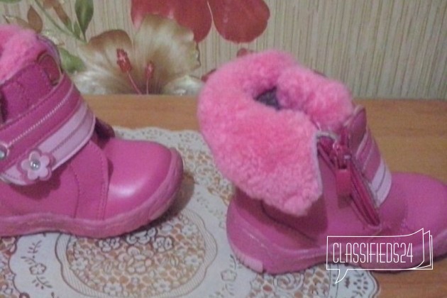 Зимние сапожки 22 р-ра в городе Тамбов, фото 2, Обувь для девочек