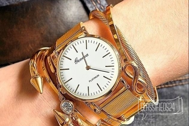 Набор Arm Candy - часы + браслет в подарок в городе Липецк, фото 1, телефон продавца: +7 (929) 830-25-34