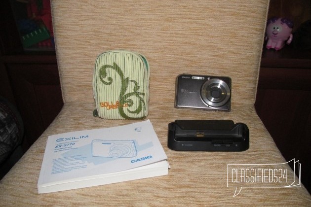Фотоаппарат casio exilim ex-s770 в городе Оренбург, фото 1, Компактные фотоаппараты