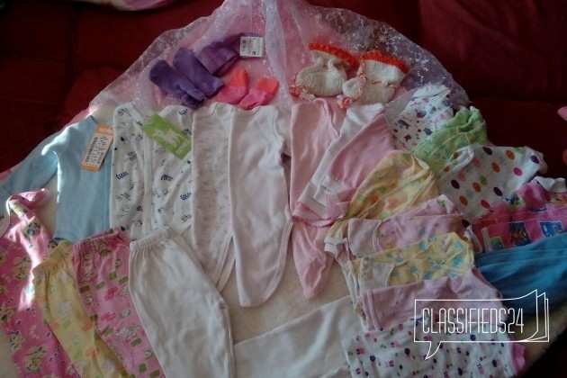 Пакет одежды от о до 6 месяцев в городе Шатура, фото 1, Комбинезоны и боди