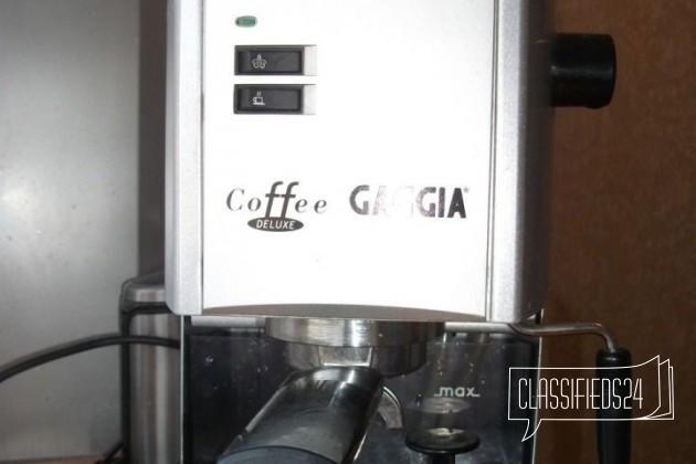 Кофеварка капсульная Gaggia Coffee de Luxe, Италия в городе Калуга, фото 2, телефон продавца: |a:|n:|e: