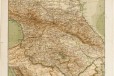 Антикварная карта кавказ россия XIX век в городе Иркутск, фото 1, Иркутская область