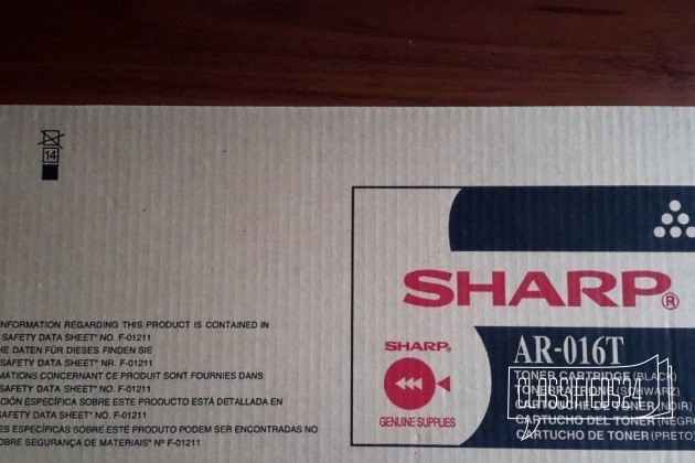 Тонер картридж Sharp AR-016T в городе Дмитров, фото 1, телефон продавца: +7 (909) 909-84-82