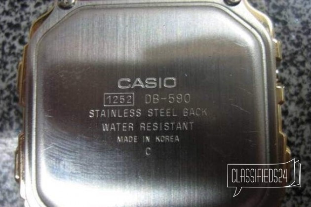 Чaсы Casio DB-590 Illuminator в городе Курган, фото 3, телефон продавца: +7 (912) 835-17-50