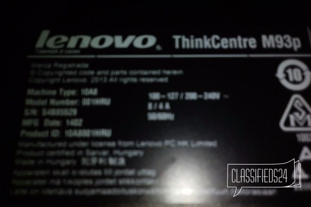 Lenovo m93p в городе Воскресенск, фото 2, стоимость: 15 000 руб.