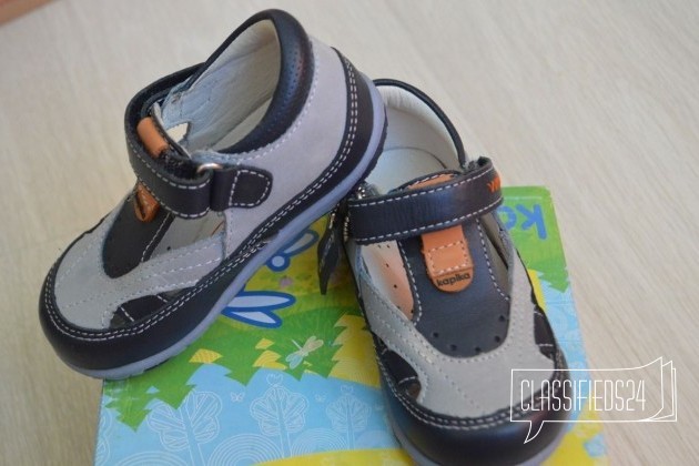 Новые кожаные сандали Капика в городе Черкесск, фото 2, Обувь для мальчиков