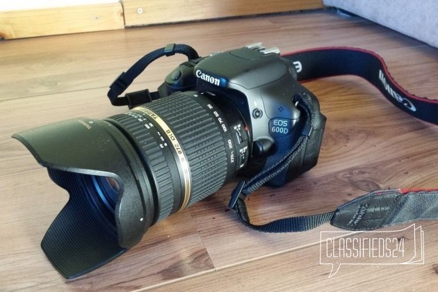 Продается Canon 600D + объектив Tamron 18-270 в городе Пятигорск, фото 2, Ставропольский край