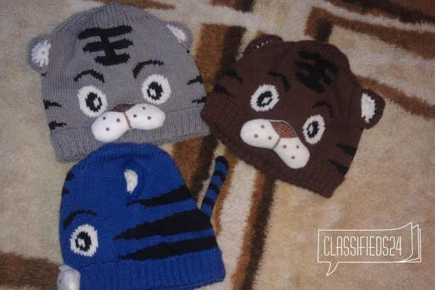 Красивые шапки с мордашками (не б/у) в городе Воронеж, фото 4, Воронежская область