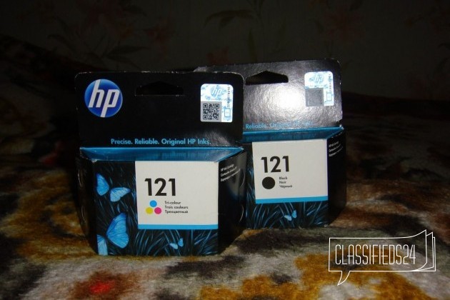 HP 121 Black, Tri-colour в городе Владимир, фото 1, стоимость: 800 руб.