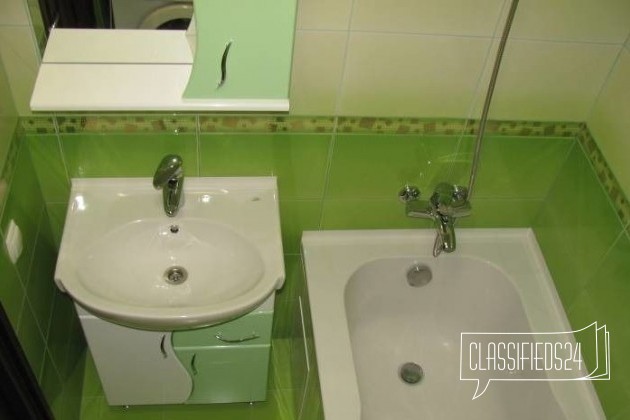 Ремонт ванной под ключ, укладка плитки в городе Вологда, фото 1, Ванны