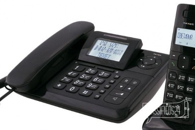 Телефон teXet TX-D7055A Combo (новый) в городе Москва, фото 2, Стационарные телефоны