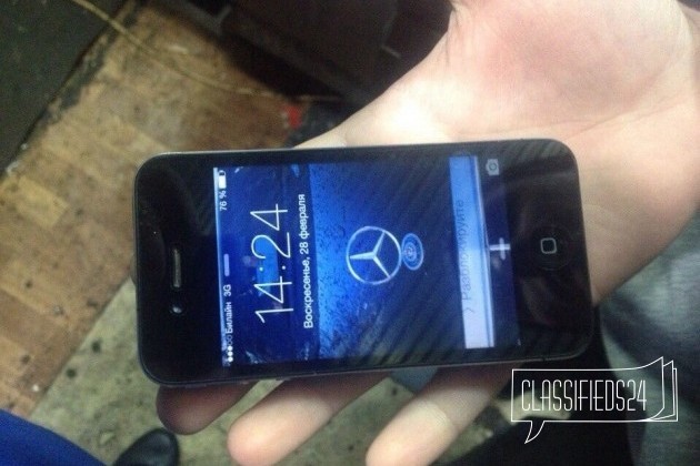 iPhone 4 16 в городе Кореновск, фото 1, телефон продавца: +7 (967) 666-70-66