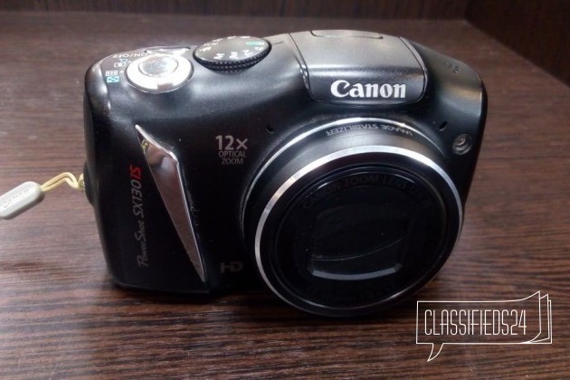 Фотоаппарат Canon SX130. Матрица 10пкс. Zoom 12x в городе Оренбург, фото 1, Компактные фотоаппараты
