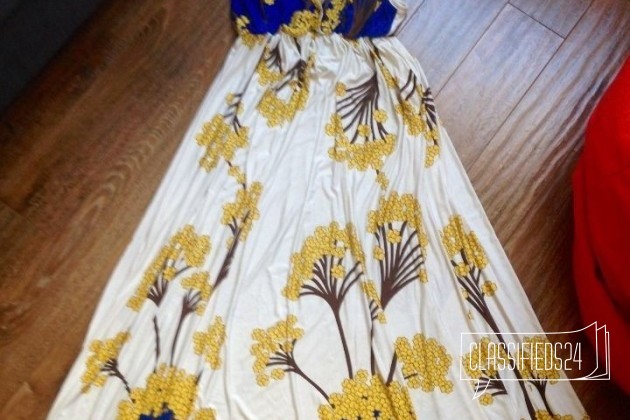 Летнее платье в пол в городе Владимир, фото 1, телефон продавца: +7 (904) 255-51-05