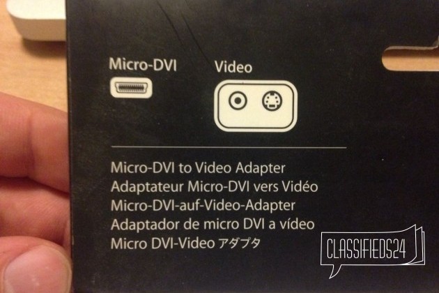 Переходник для MacBook micro dvi to video adapter в городе Самара, фото 3, стоимость: 500 руб.