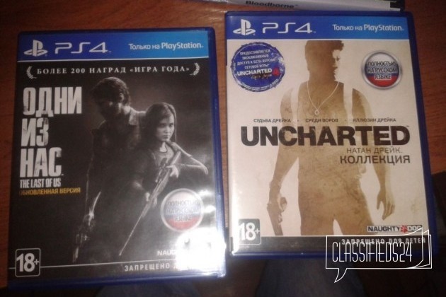 Last of Us и Uncharted Collection для PS4 в городе Новомосковск, фото 1, телефон продавца: +7 (950) 901-06-43