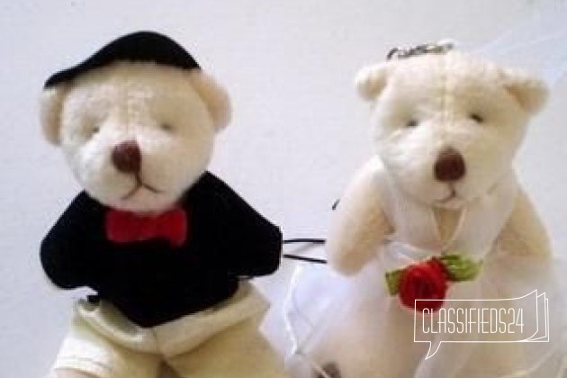 Медведи - мишки мягкие жених и невеста свадьба 8 в городе Красноярск, фото 1, телефон продавца: +7 (913) 558-70-77