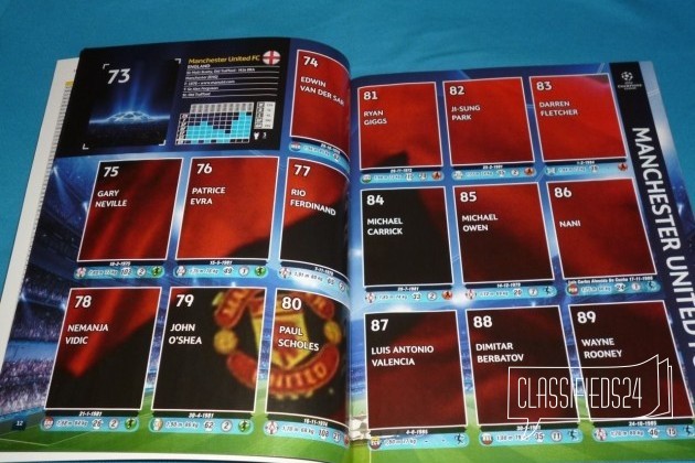 Panini альбом лига чемпионов 2009/10 без наклеек в городе Москва, фото 2, стоимость: 350 руб.