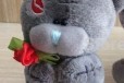 Медведь серый Teddy с цветком в руках в городе Красноярск, фото 1, Красноярский край
