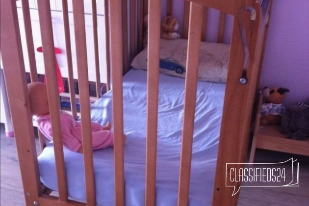 Кроватка в городе Оренбург, фото 2, Детская мебель