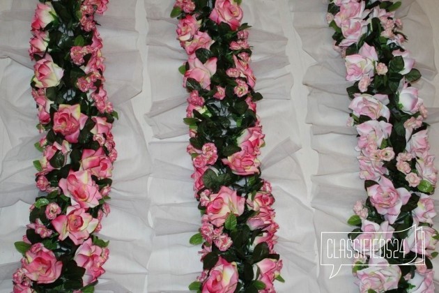 Свадьба, цветы, свадебные украшения на машину в городе Калининград, фото 2, телефон продавца: +7 (952) 798-87-25